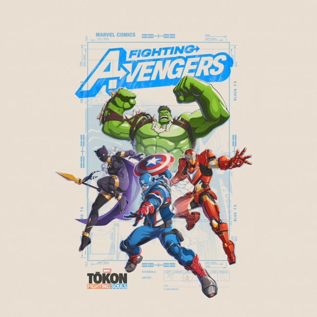 ���� � ׸���� ������� ��������� ������ ��� � MARVEL Tōkon: Fighting Souls