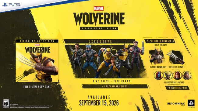�������� ����������� � ����������� �������� Marvel�s Wolverine