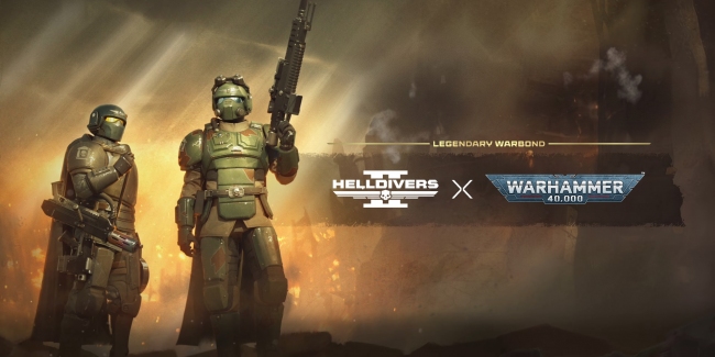������ ������� ���������� Helldivers 2 x Warhammer 40.000