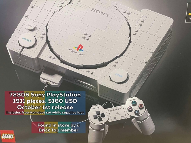 Sony ������������ ��������� ��������������� ����� LEGO � ������������ PlayStation
